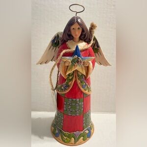 Jim shore heavenly first Noel angle